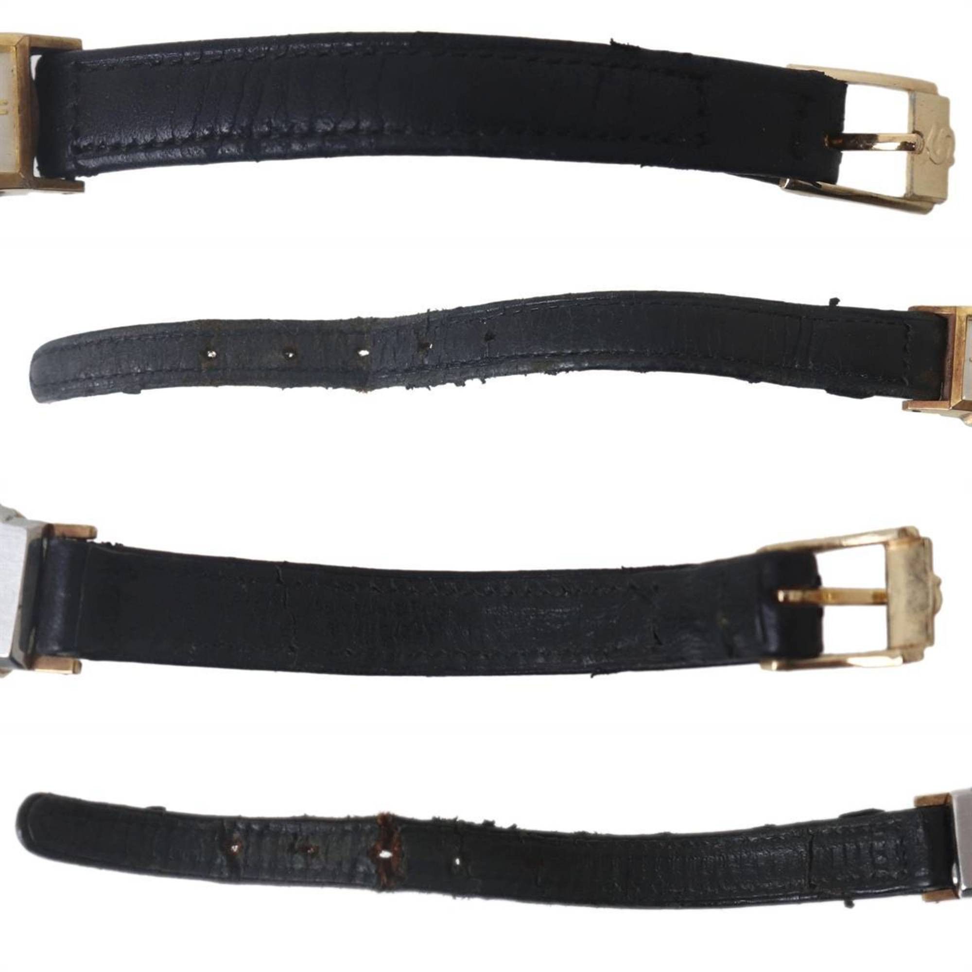 Seiko SEIKO Merit Women's Hand-Wound DiaShock 17 Jewels Watch, Gold and Black, 5257, Fits wrists from 14cm to 17.5cm Size ONE SIZE - 5 Thumbnail