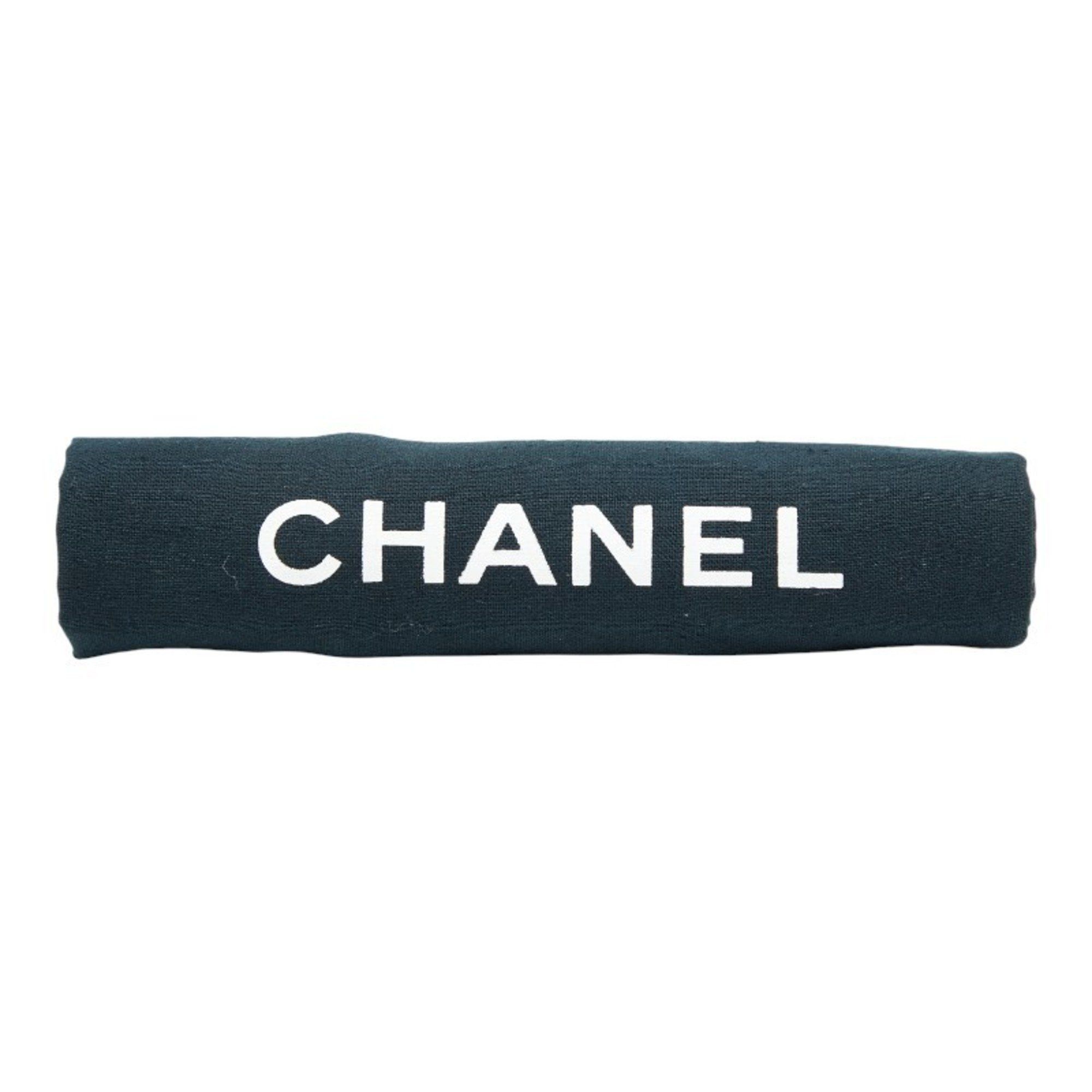 Chanel CHANEL Icon Print Clover One-Shoulder Bag Handbag in Beige and Black Tweed Leather for Women Size ONE SIZE - 18 Thumbnail