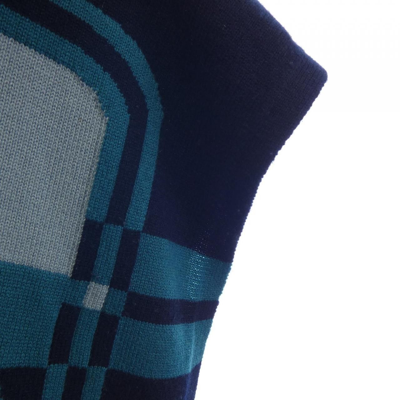 Hermes Hermes Hermes 3H2903DO Cashmere Poncho Others Outerwear DUTY FREE for USA Size ONE SIZE - 6 Thumbnail