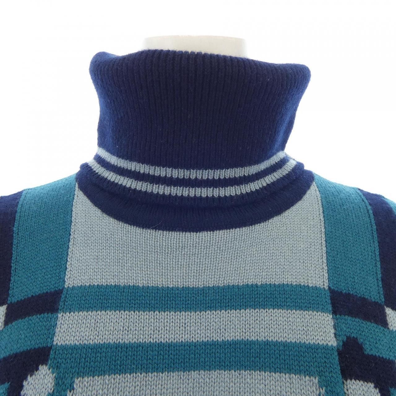 Hermes Hermes Hermes 3H2903DO Cashmere Poncho Others Outerwear DUTY FREE for USA Size ONE SIZE - 5 Thumbnail