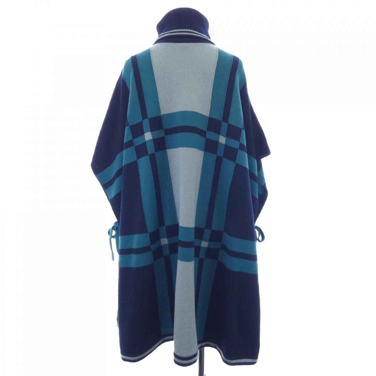 Hermes Hermes Hermes 3H2903DO Cashmere Poncho Others Outerwear DUTY FREE for USA Size ONE SIZE - 2 Thumbnail