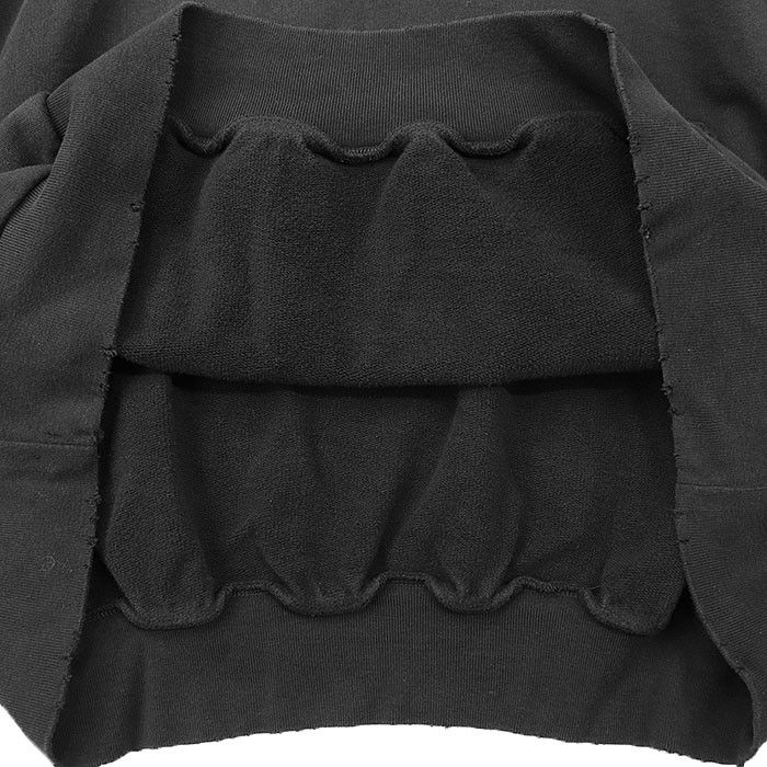 Balenciaga Balenciaga Balenciaga Cracking Logo Cotton Hoodie Cotton Sweatshirts & Hoodies DUTY FREE for USA Size ONE SIZE - 5 Thumbnail
