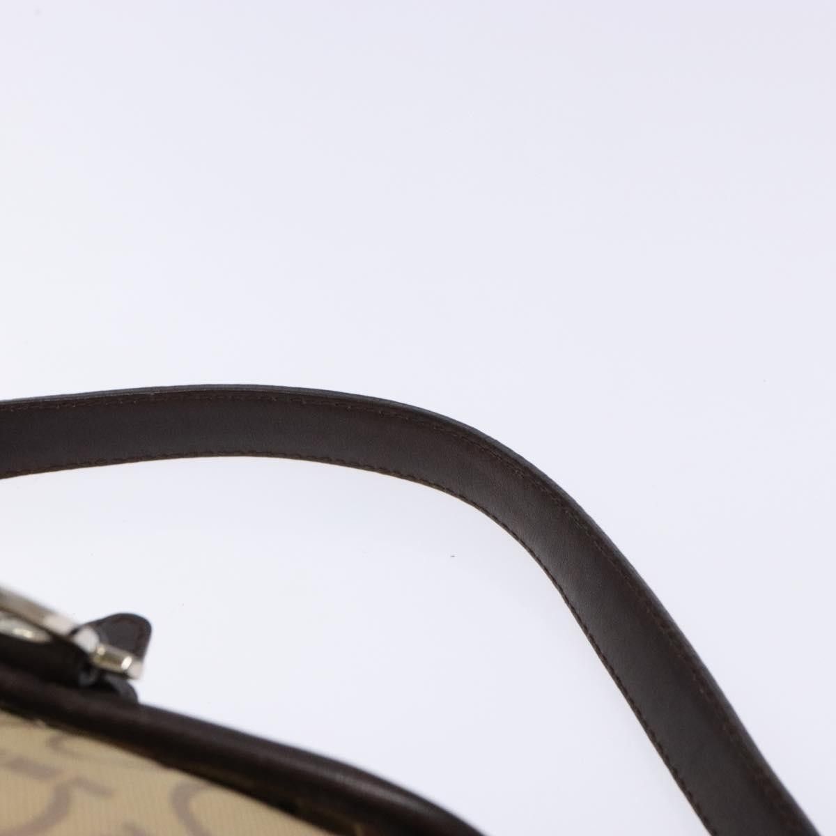 Salvatore Ferragamo Salvatore Ferragamo Gancini handbag Canvas and Leather Size ONE SIZE - 17 Thumbnail