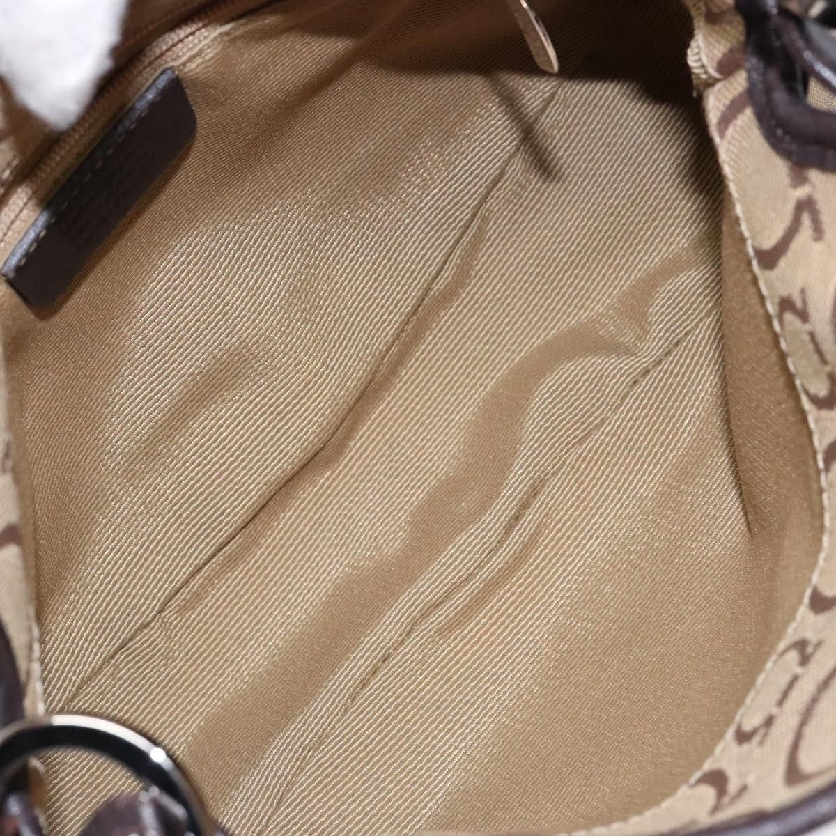 Salvatore Ferragamo Salvatore Ferragamo Gancini handbag Canvas and Leather Size ONE SIZE - 5 Thumbnail