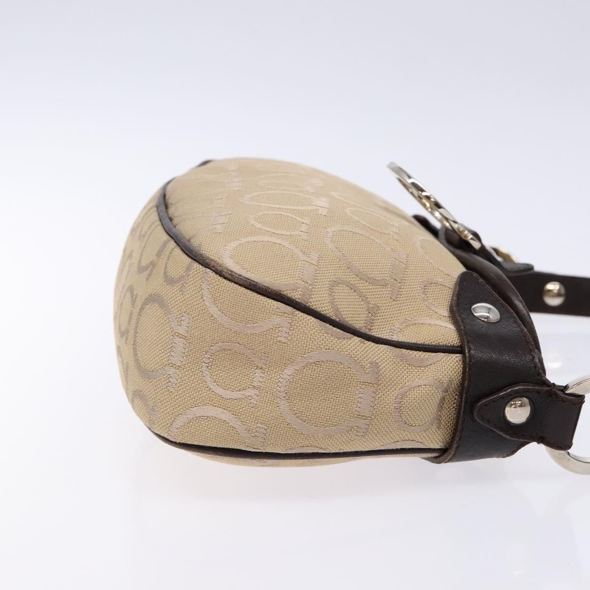 Salvatore Ferragamo Salvatore Ferragamo Gancini handbag Canvas and Leather Size ONE SIZE - 3 Thumbnail