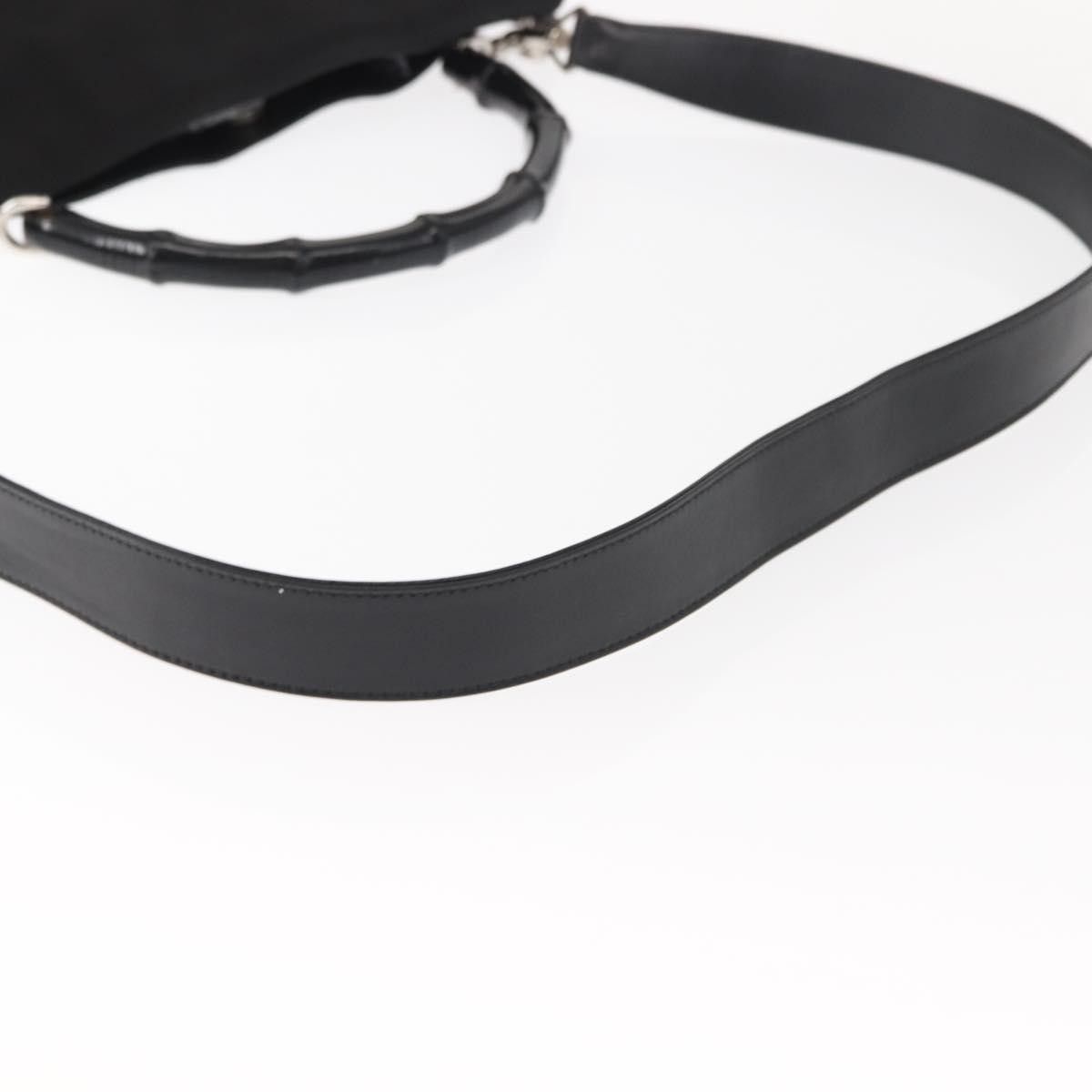 Gucci Gucci Vintage Bamboo Shoulder Bag Nylon Size ONE SIZE - 13 Thumbnail