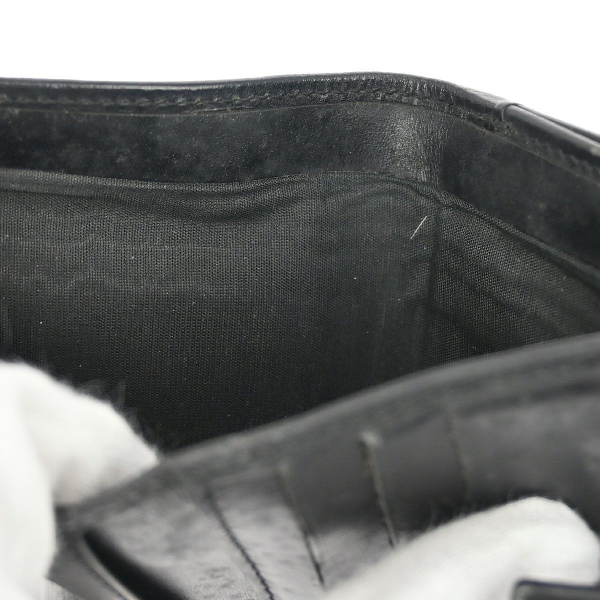 Celine Celine Vintage Bifold Wallet Macadam Coated Canvas Size ONE SIZE - 7 Thumbnail