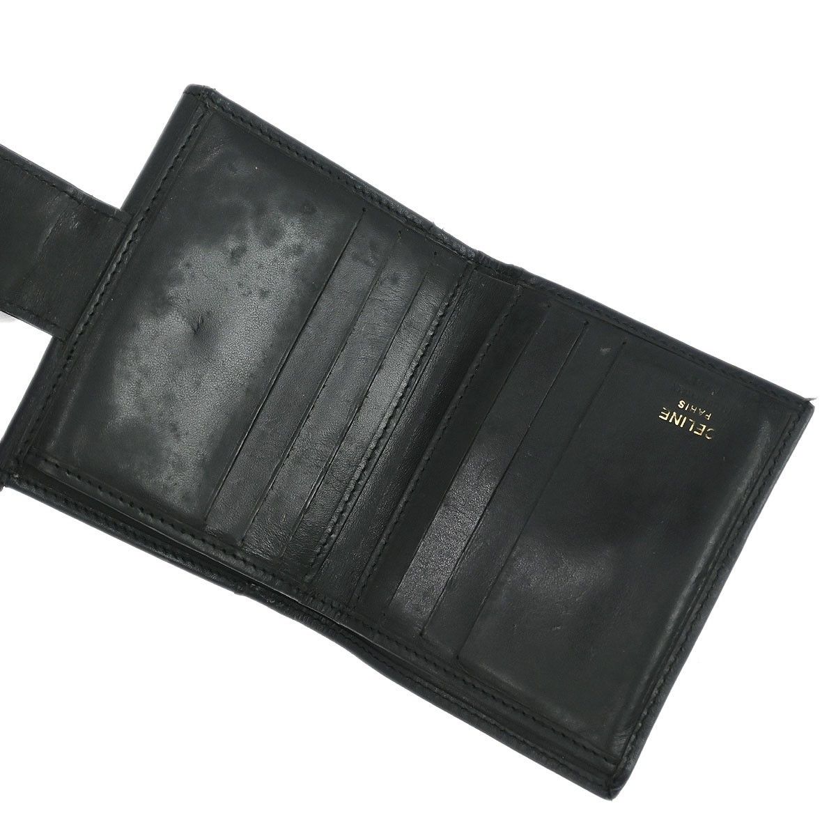 Celine Celine Vintage Bifold Wallet Macadam Coated Canvas Size ONE SIZE - 3 Thumbnail