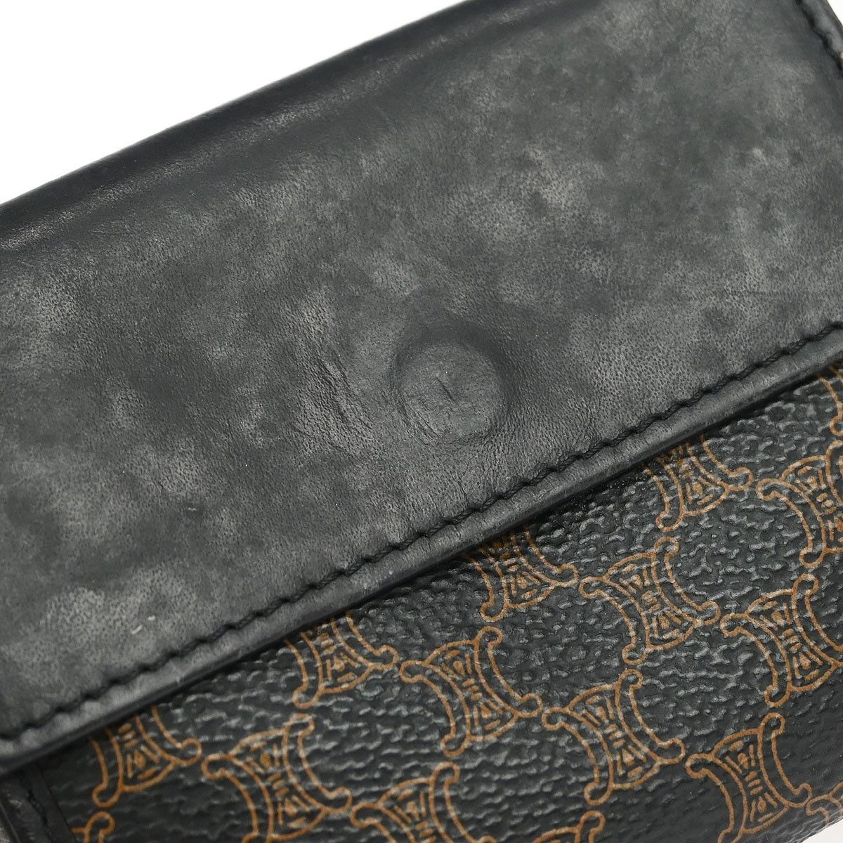 Celine Celine Vintage Bifold Wallet Macadam Coated Canvas Size ONE SIZE - 6 Thumbnail