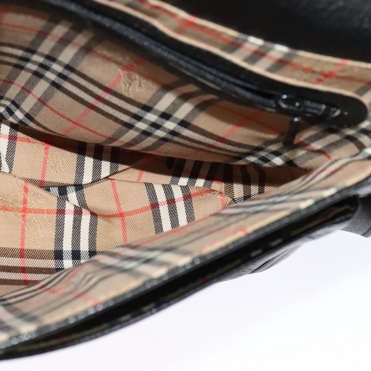 Burberry Burberry Vintage Crossbody Bag Leather Size ONE SIZE - 13 Thumbnail