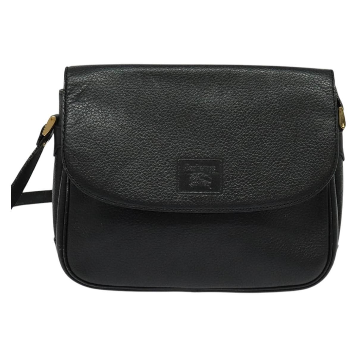 Burberry Burberry Vintage Crossbody Bag Leather Size ONE SIZE - 20 Thumbnail