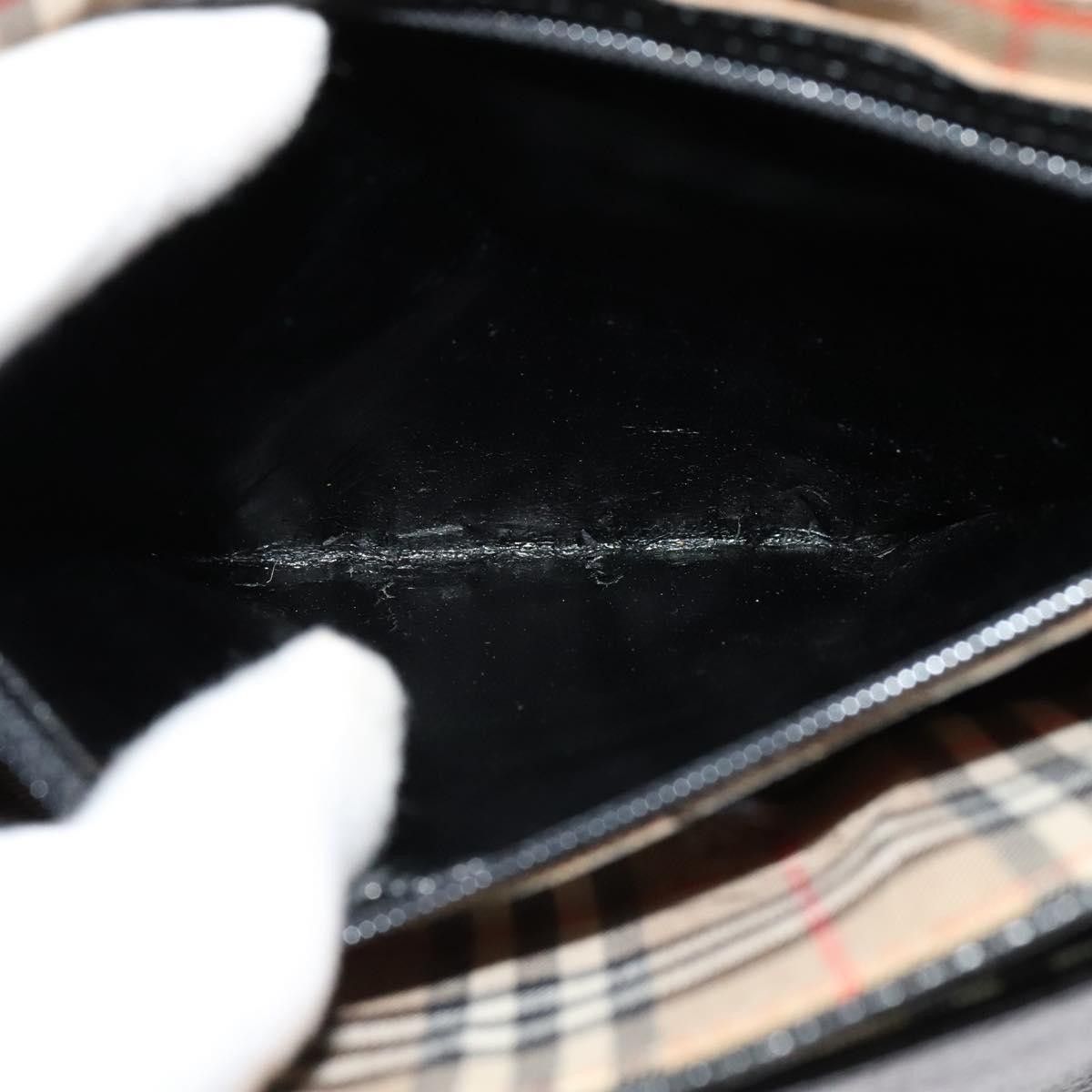 Burberry Burberry Vintage Crossbody Bag Leather Size ONE SIZE - 16 Thumbnail