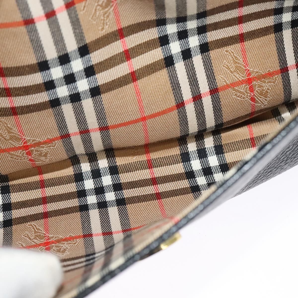 Burberry Burberry Vintage Crossbody Bag Leather Size ONE SIZE - 18 Thumbnail