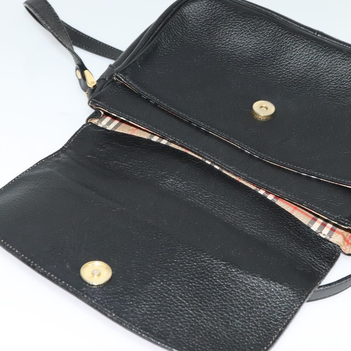 Burberry Burberry Vintage Crossbody Bag Leather Size ONE SIZE - 19 Thumbnail