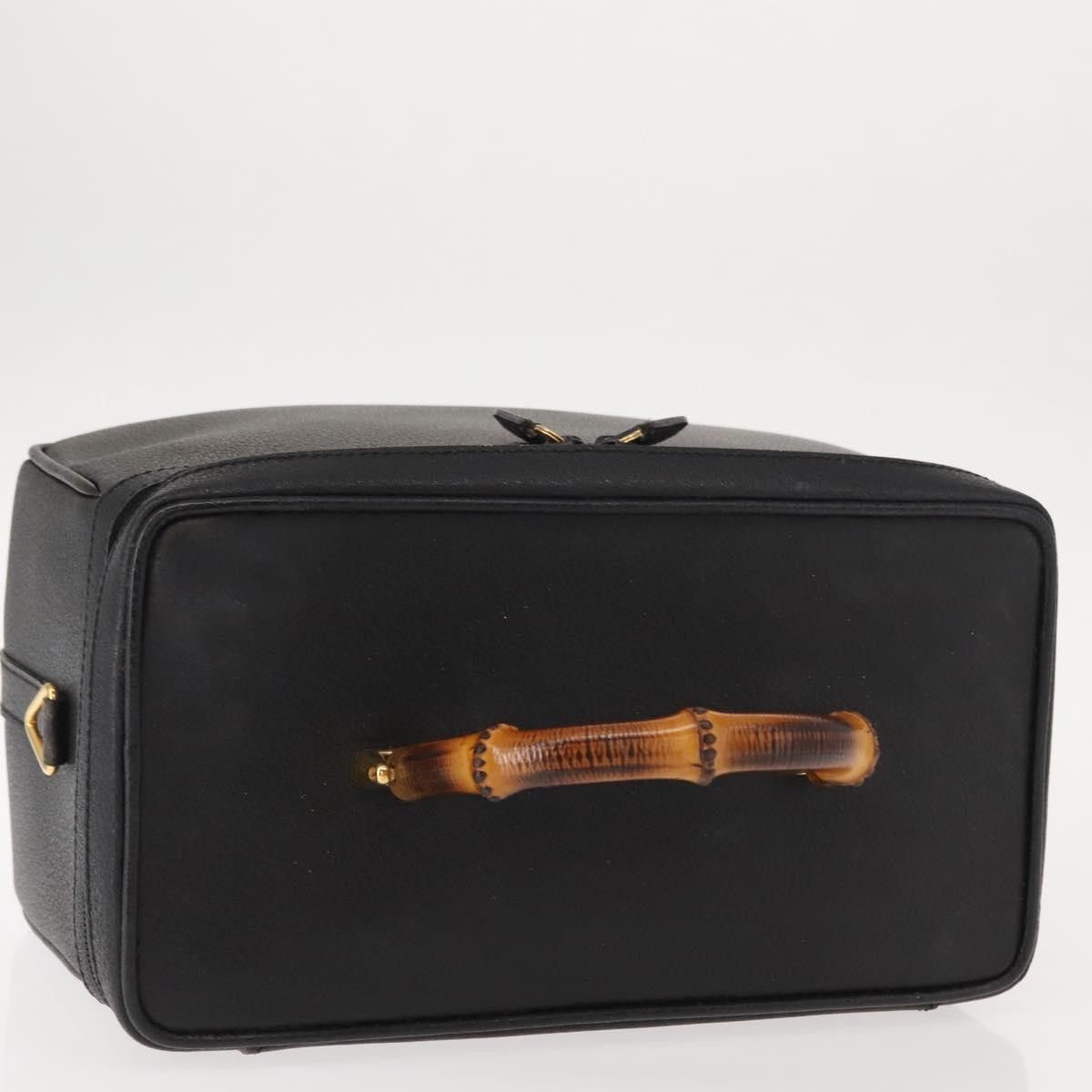 Gucci Gucci Vintage Bamboo Vanity Case Leather Size ONE SIZE - 8 Thumbnail