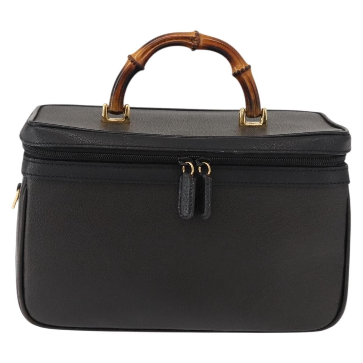 Gucci Gucci Vintage Bamboo Vanity Case Leather Size ONE SIZE - 22 Thumbnail