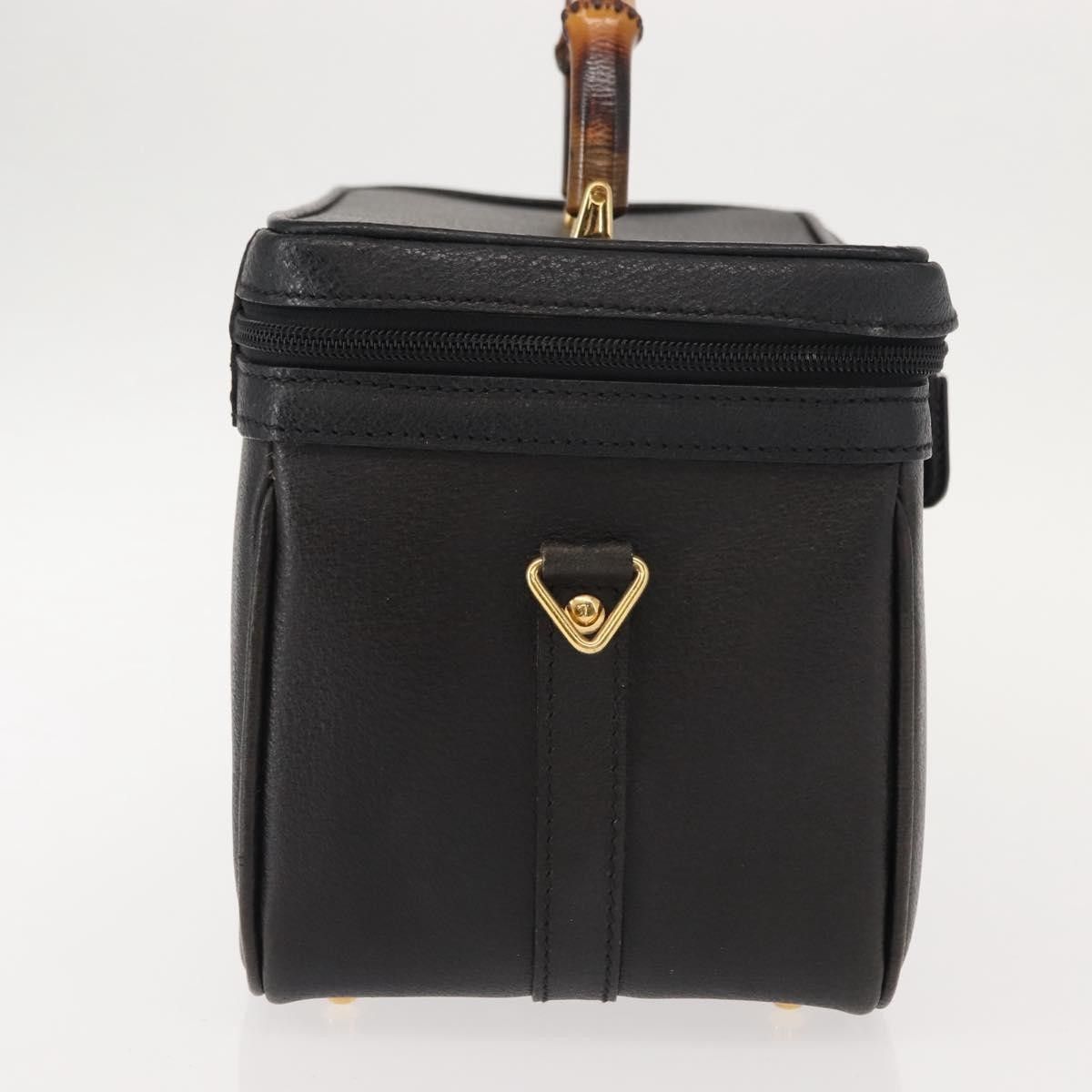 Gucci Gucci Vintage Bamboo Vanity Case Leather Size ONE SIZE - 4 Thumbnail