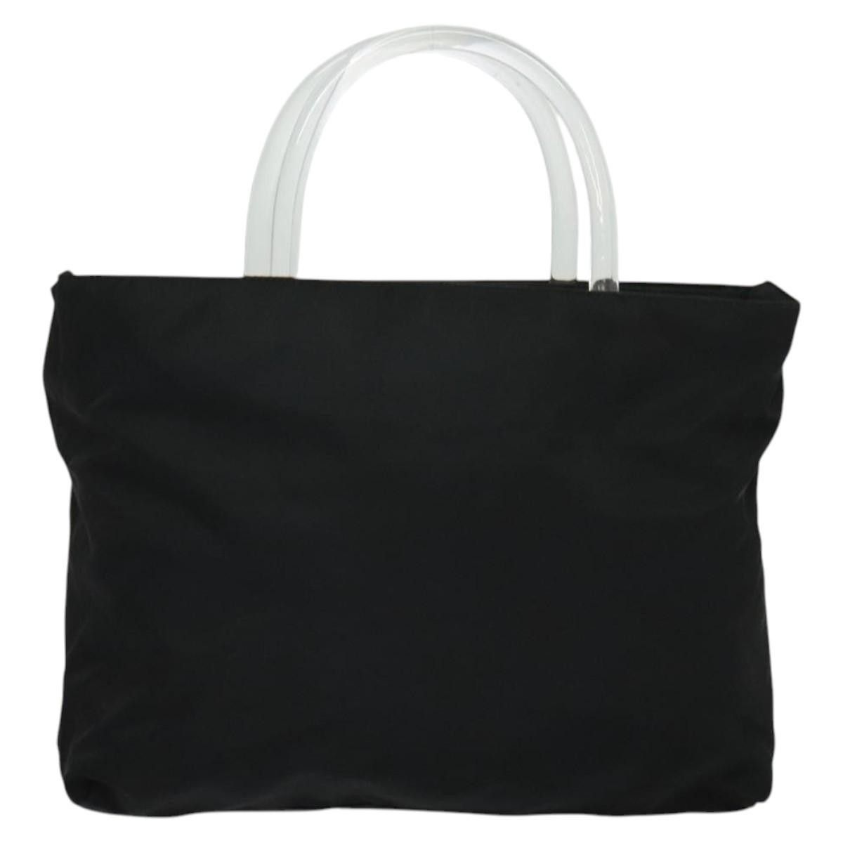Prada Prada Resin Handle Tote Tessuto Size ONE SIZE - 23 Thumbnail