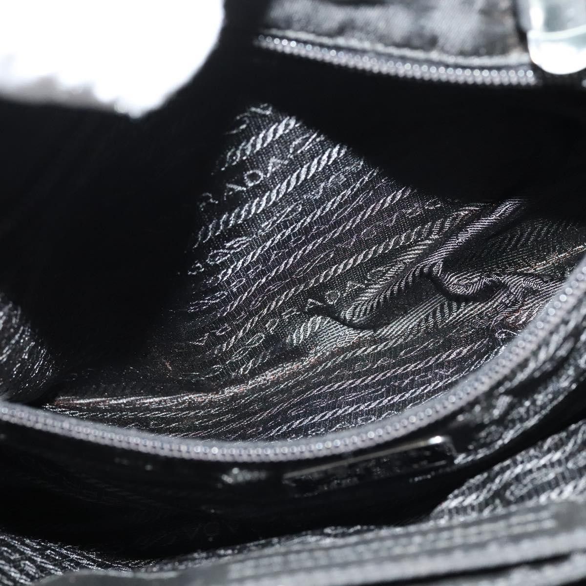 Prada Prada Resin Handle Tote Tessuto Size ONE SIZE - 18 Thumbnail
