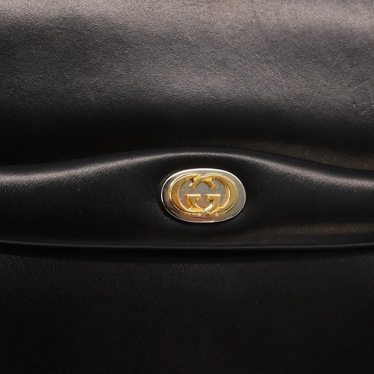 Gucci Gucci Vintage Handbag Leather Size ONE SIZE - 12 Thumbnail