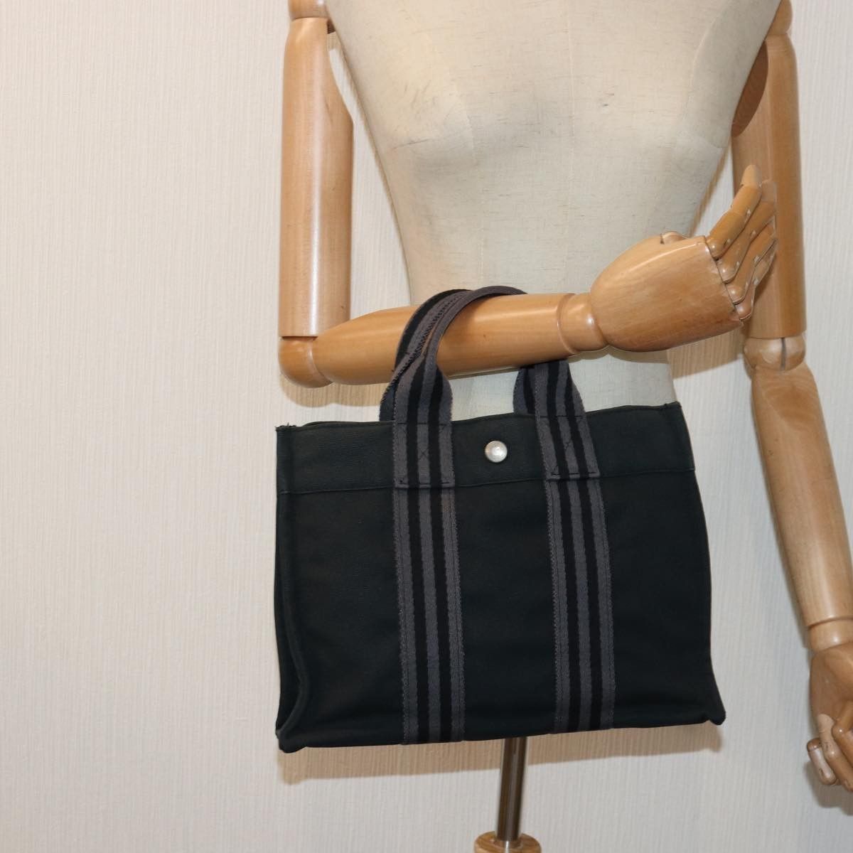 Hermes Hermes Fourre Tout Tote Canvas Size ONE SIZE - 14 Thumbnail