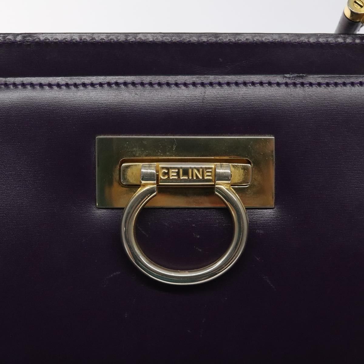 Celine Celine Gancini Handbag Leather Size ONE SIZE - 14 Thumbnail