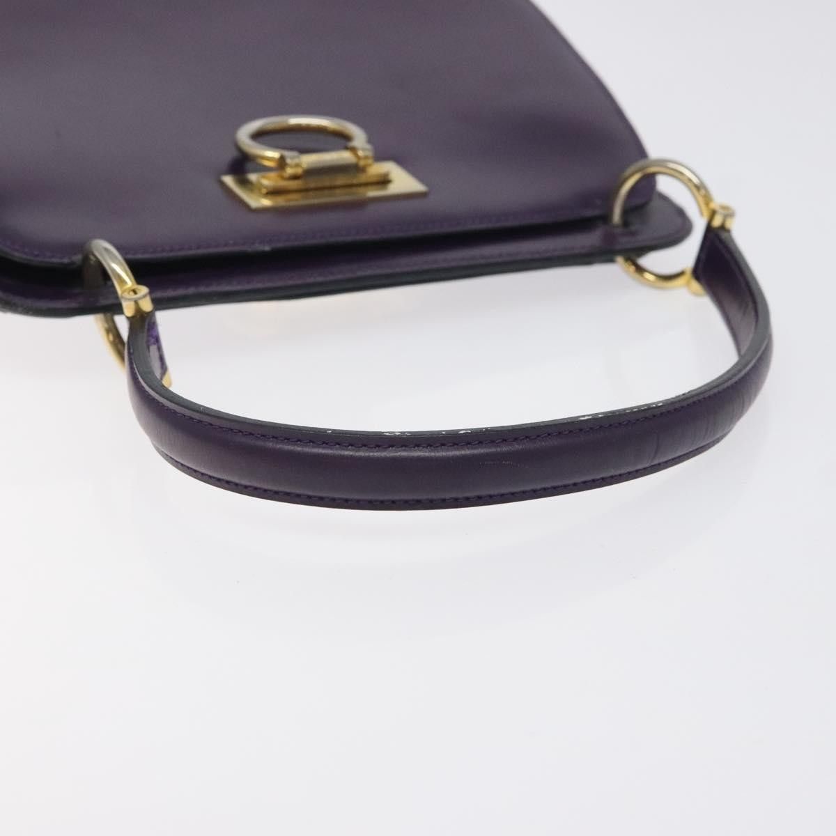 Celine Celine Gancini Handbag Leather Size ONE SIZE - 8 Thumbnail