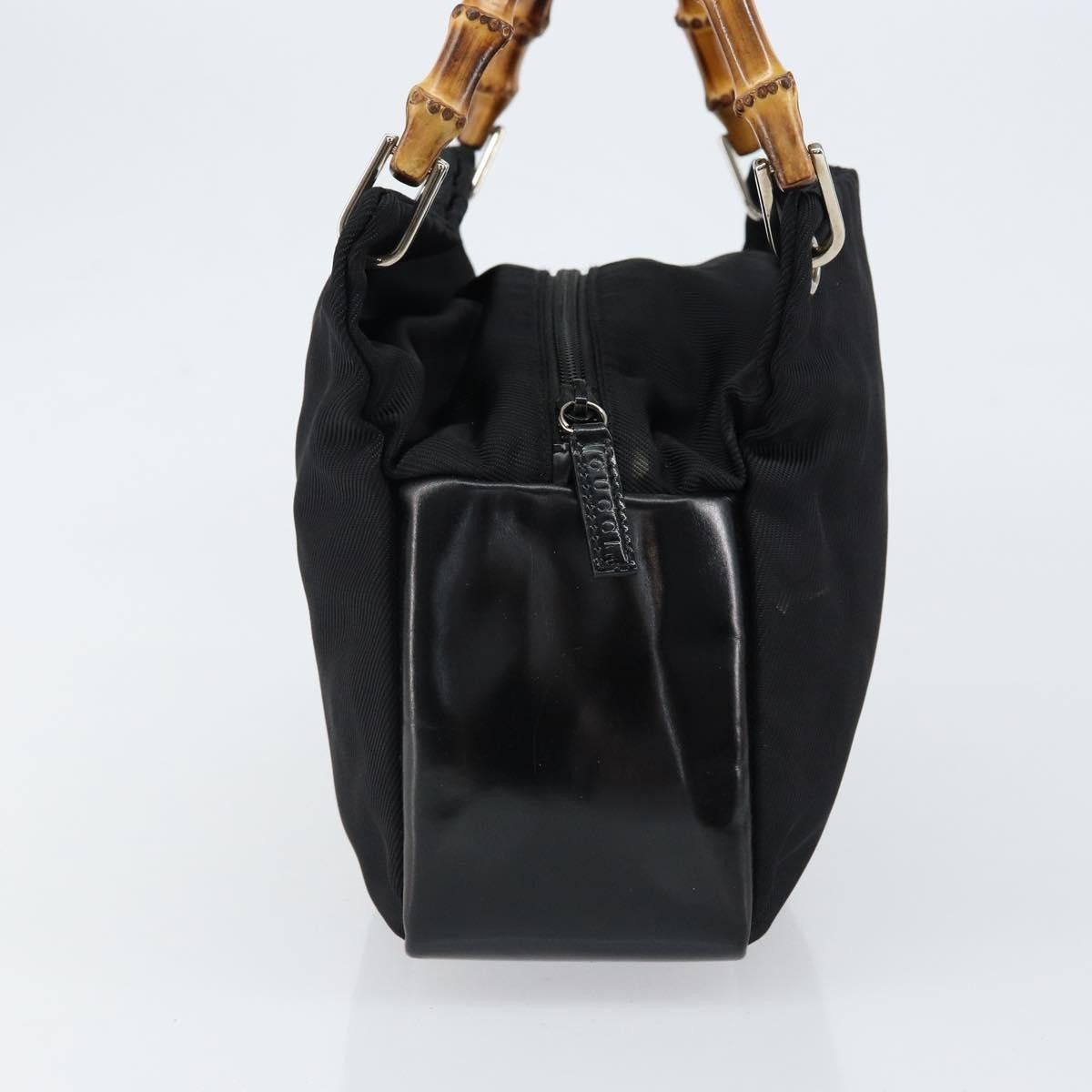 Gucci Gucci Vintage Bamboo Handle Bag Leather Size ONE SIZE - 4 Thumbnail