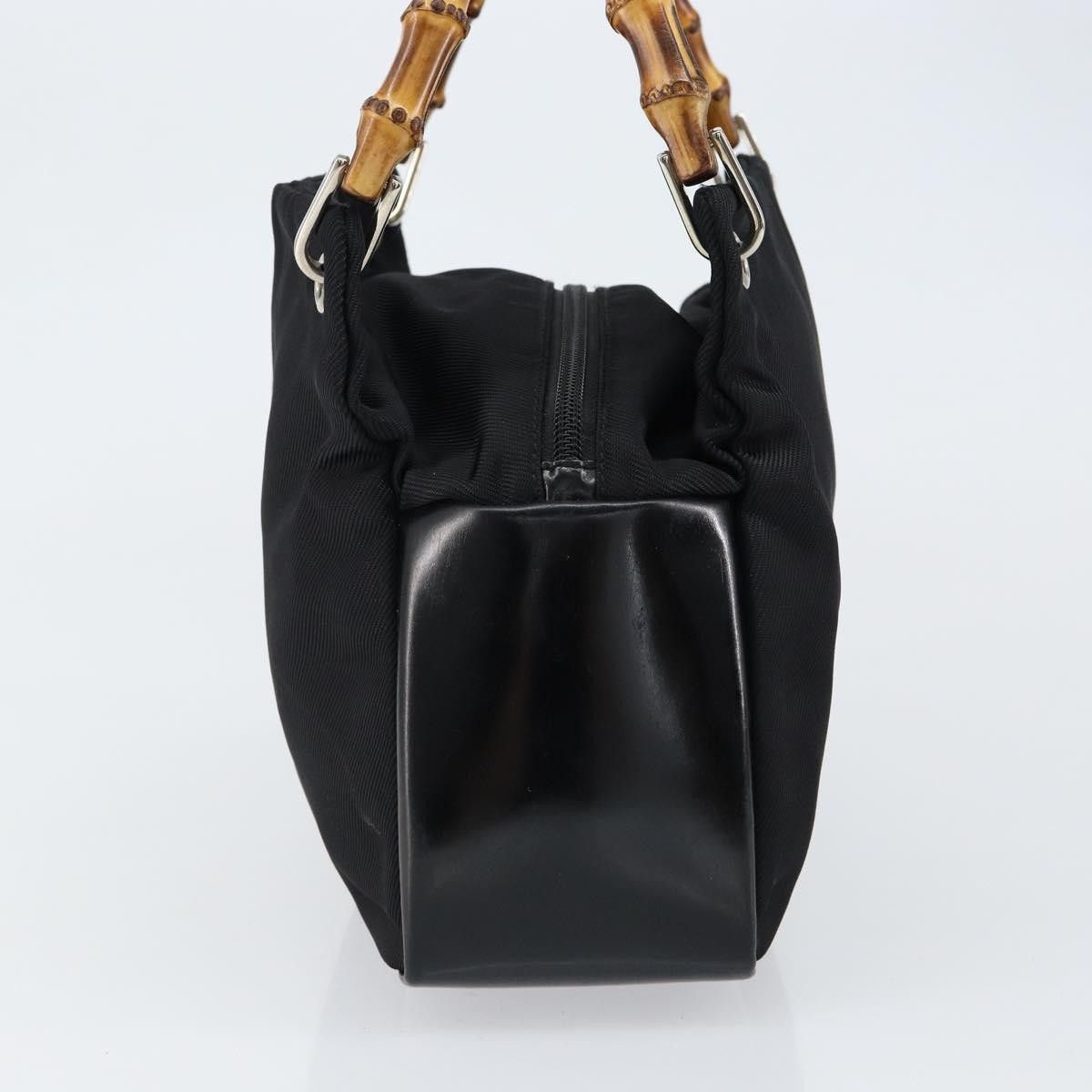 Gucci Gucci Vintage Bamboo Handle Bag Leather Size ONE SIZE - 3 Thumbnail