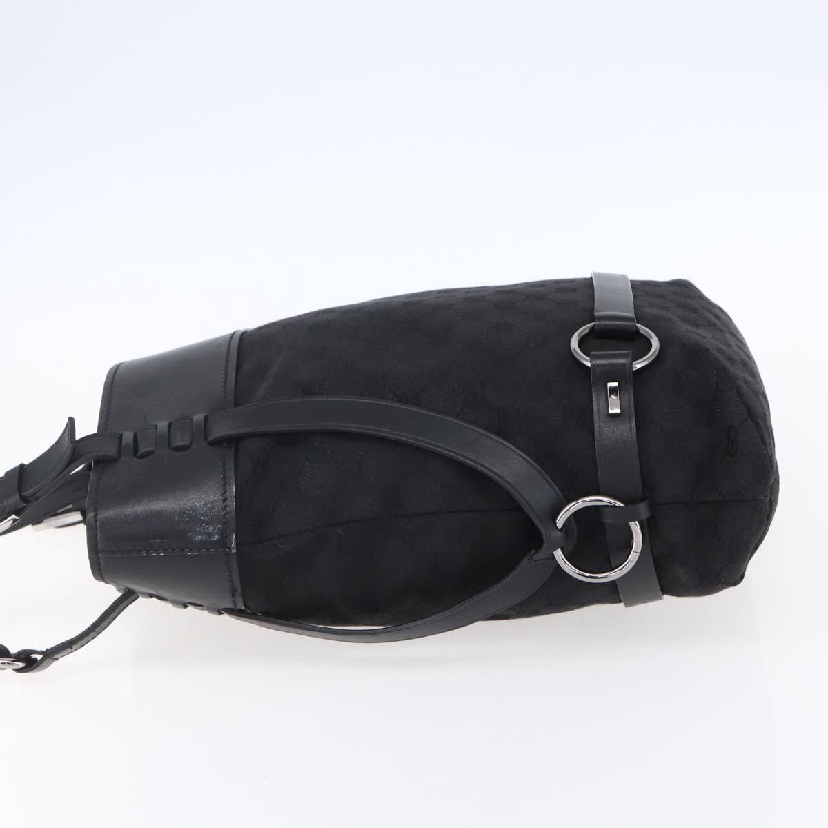Gucci Gucci Vintage Harness Tote GG Canvas with Leather Size ONE SIZE - 3 Thumbnail