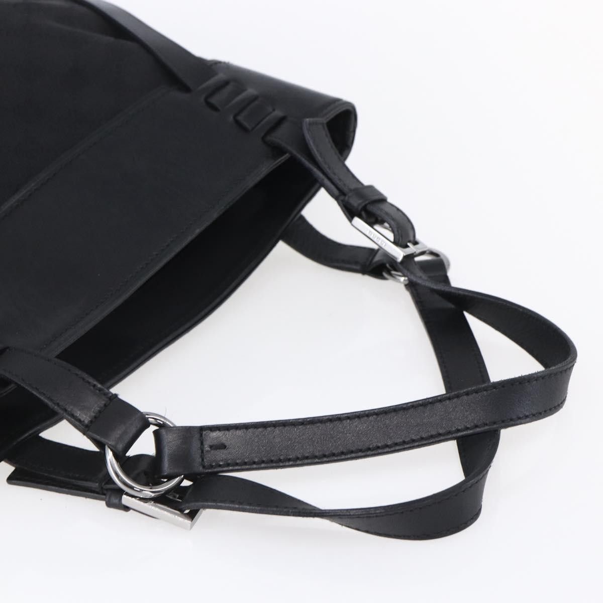 Gucci Gucci Vintage Harness Tote GG Canvas with Leather Size ONE SIZE - 8 Thumbnail