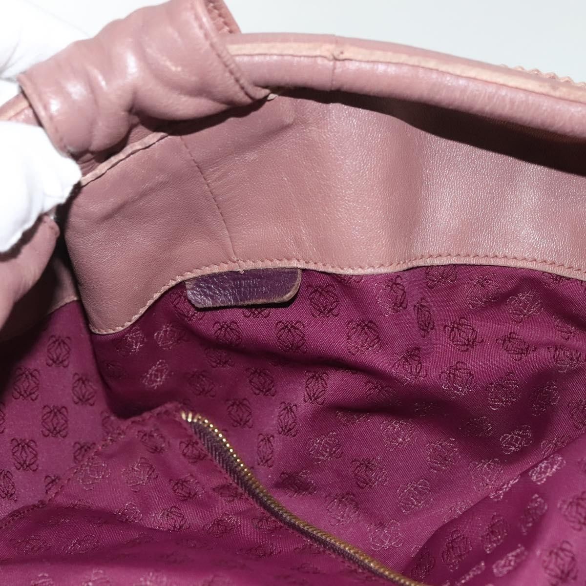 Loewe Loewe Anagram Logo Nappa Aire Hand Bag Leather Size ONE SIZE - 22 Thumbnail
