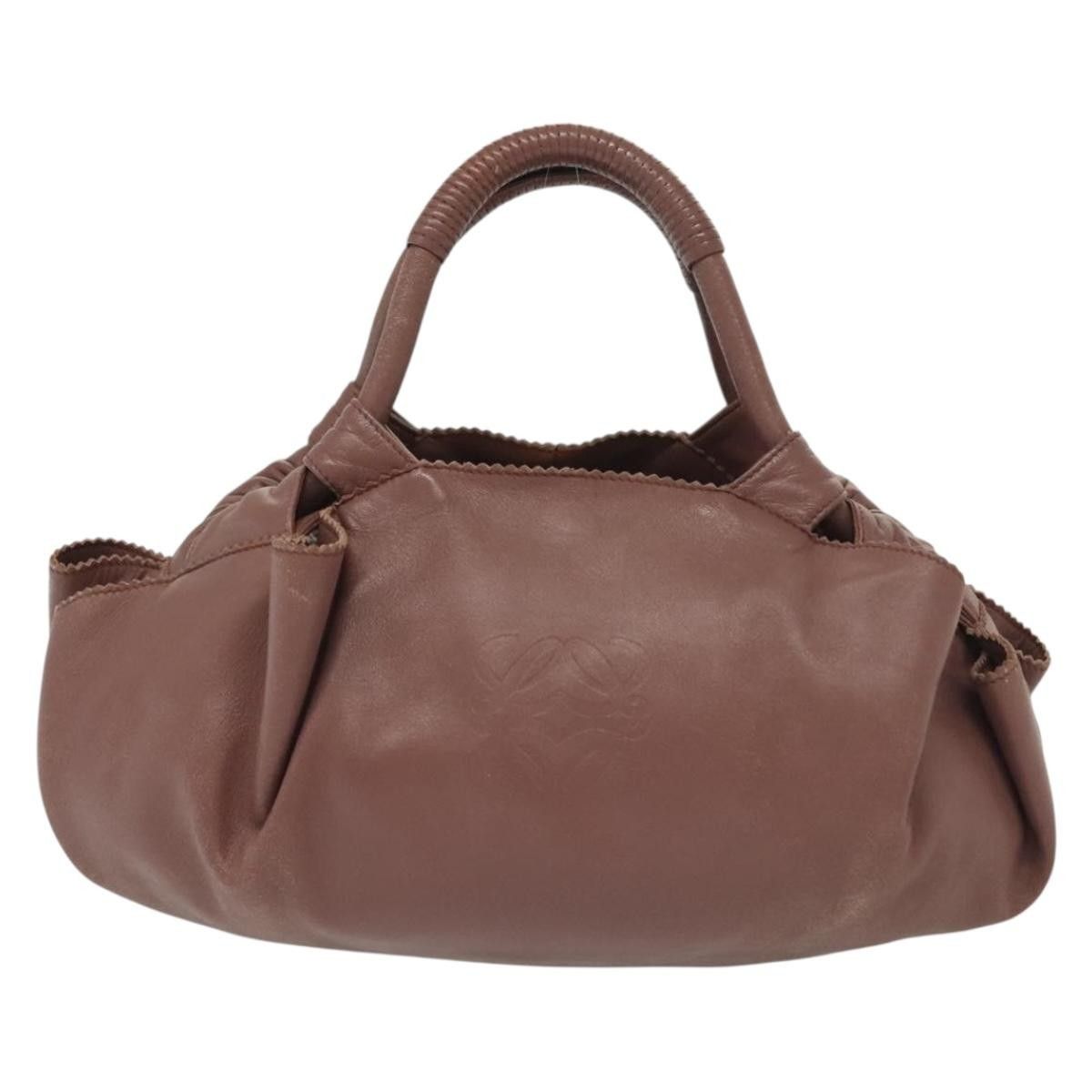 Loewe Loewe Anagram Logo Nappa Aire Hand Bag Leather Size ONE SIZE - 18 Thumbnail