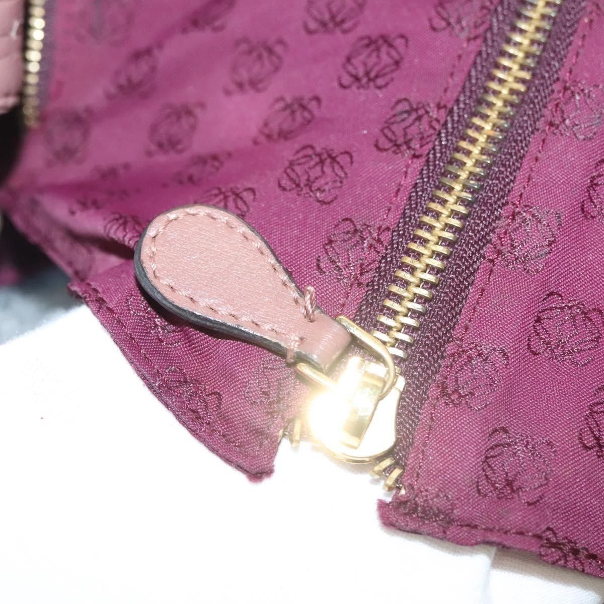 Loewe Loewe Anagram Logo Nappa Aire Hand Bag Leather Size ONE SIZE - 13 Thumbnail