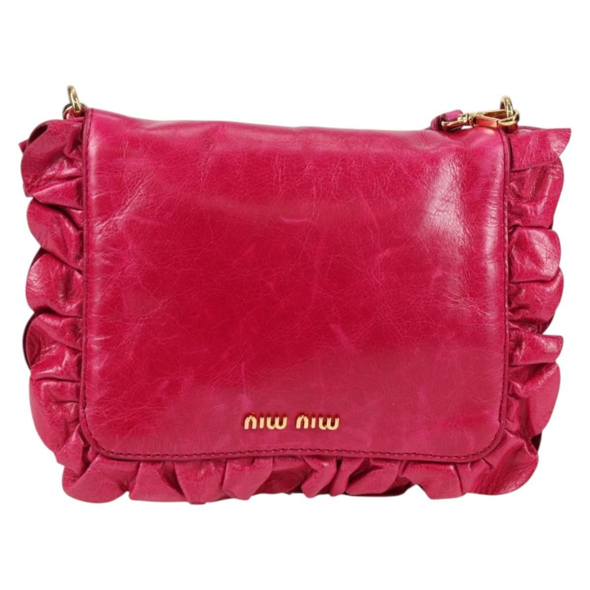 Miu Miu Miu Miu Shoulder Bag Leather Size ONE SIZE - 17 Thumbnail