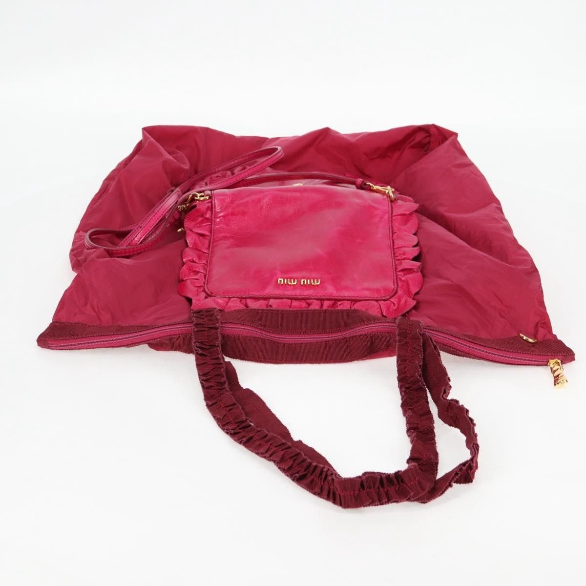Miu Miu Miu Miu Shoulder Bag Leather Size ONE SIZE - 20 Thumbnail