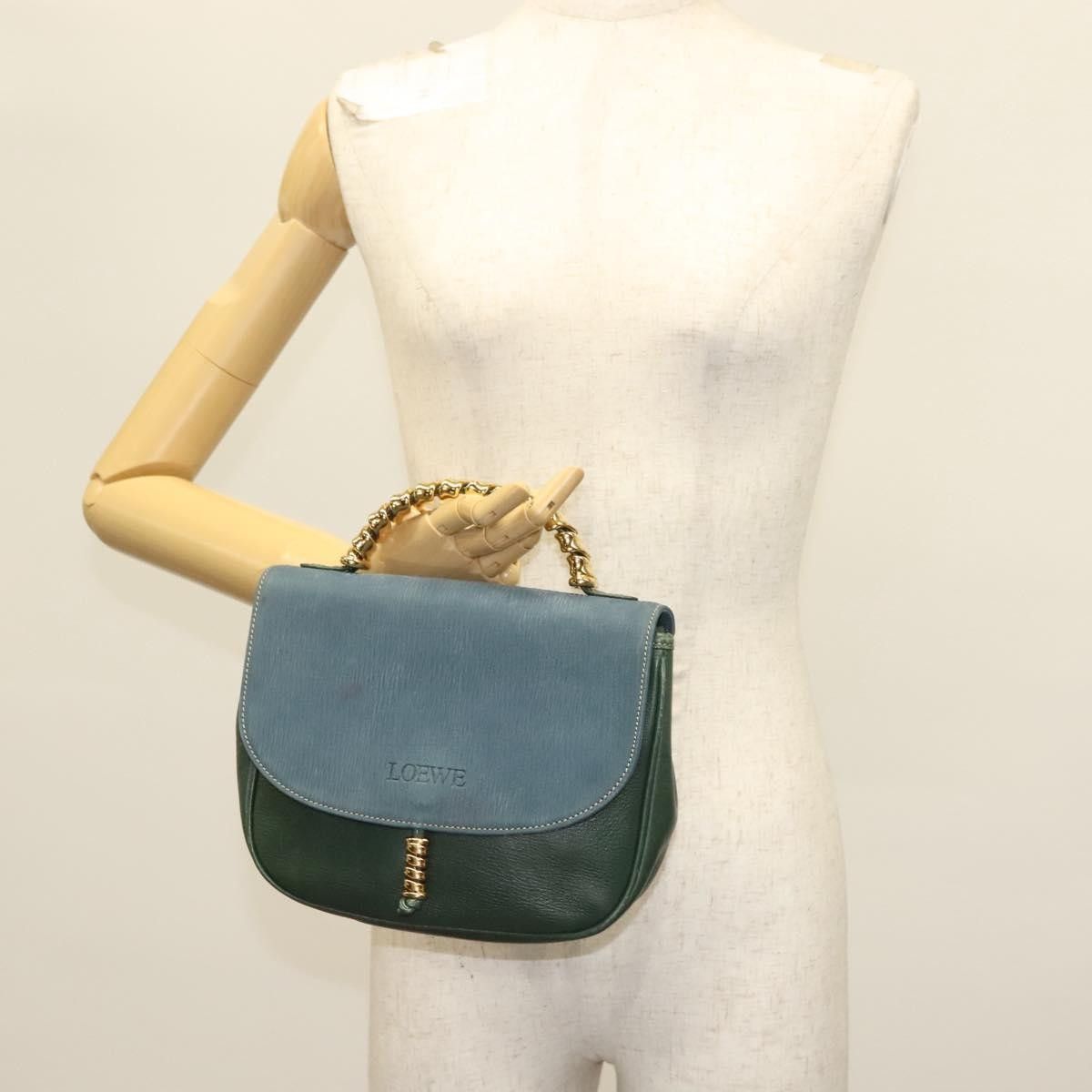 Loewe Loewe Vintage Velazquez Top Handle Bag Leather Size ONE SIZE - 13 Thumbnail