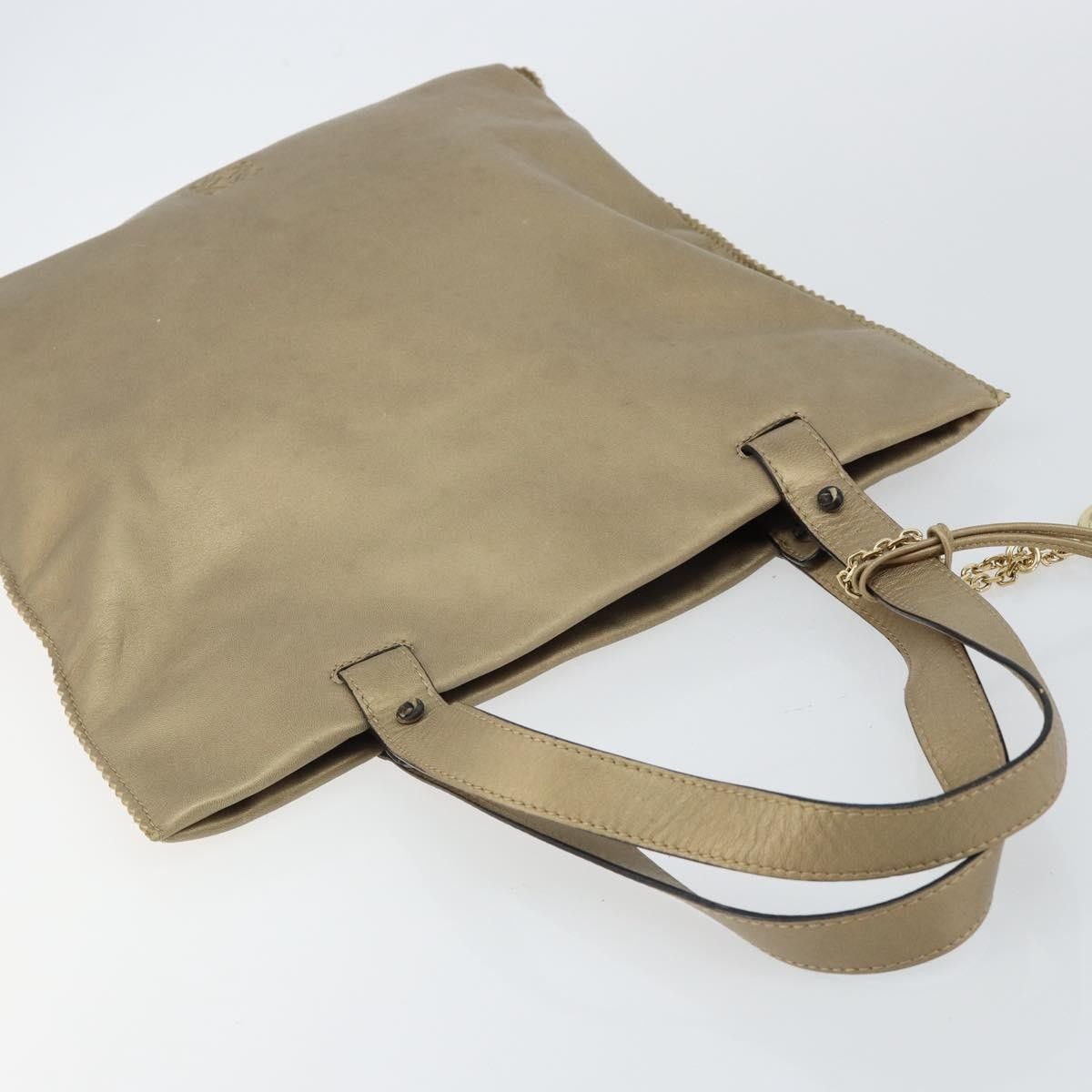 Loewe Loewe Anagram Tote Leather Size ONE SIZE - 16 Thumbnail