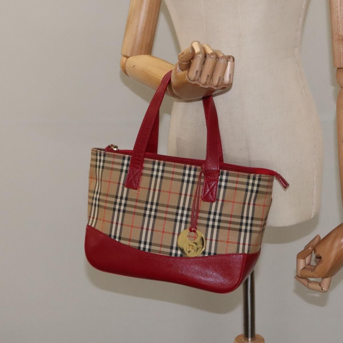 Burberry Burberry Nova Check Handbag Nova Check Canvas and leather Size ONE SIZE - 14 Thumbnail