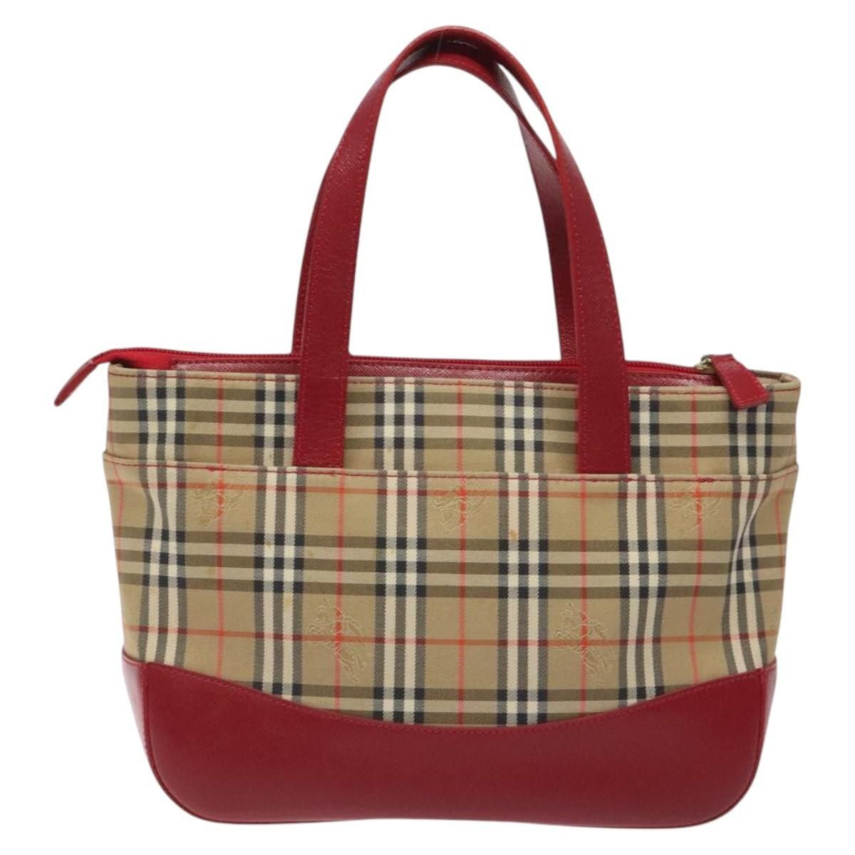 Burberry Burberry Nova Check Handbag Nova Check Canvas and leather Size ONE SIZE - 2 Thumbnail
