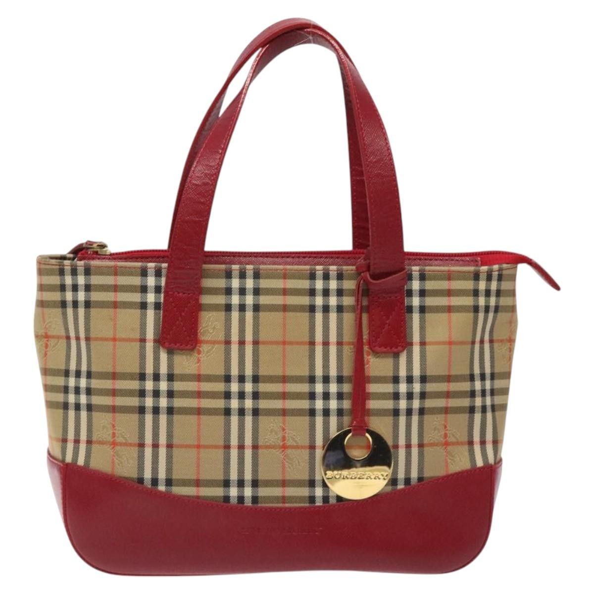 Burberry Burberry Nova Check Handbag Nova Check Canvas and leather Size ONE SIZE - 20 Thumbnail