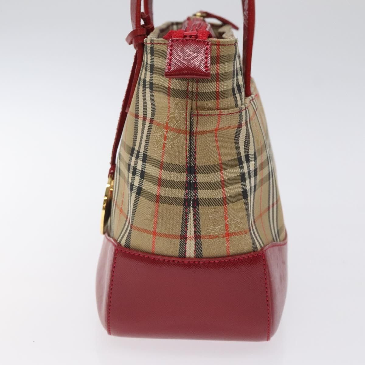Burberry Burberry Nova Check Handbag Nova Check Canvas and leather Size ONE SIZE - 4 Thumbnail