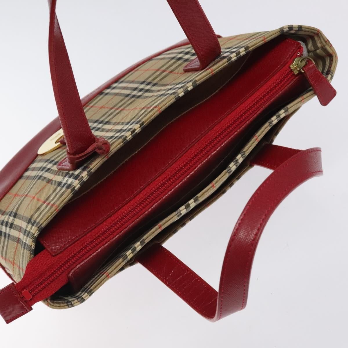 Burberry Burberry Nova Check Handbag Nova Check Canvas and leather Size ONE SIZE - 12 Thumbnail