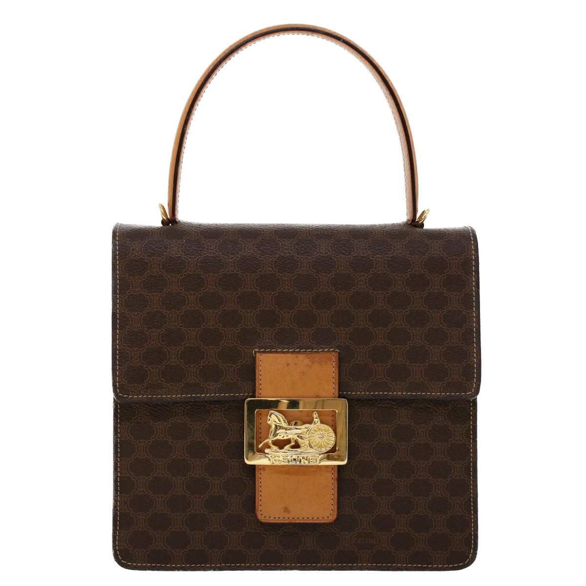 Celine Celine Macadam Handbag Macadam with leather Size ONE SIZE - 3 Thumbnail