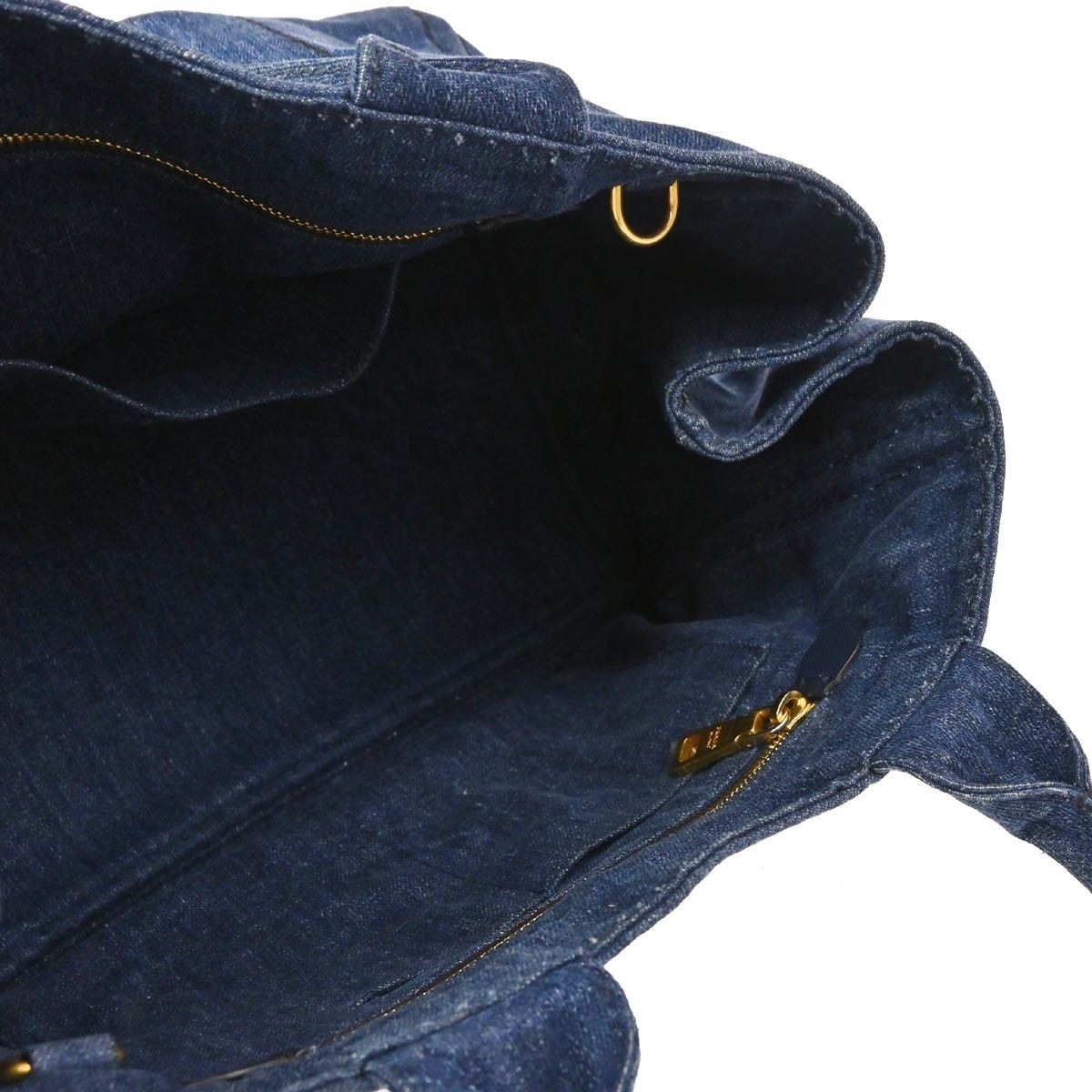 Prada Prada Canapa Convertible Tote Denim Size ONE SIZE - 7 Thumbnail