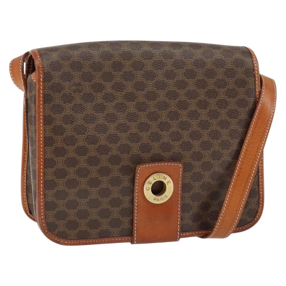 Celine Celine Vintage Macadam Canvas and Leather Size ONE SIZE - 20 Thumbnail