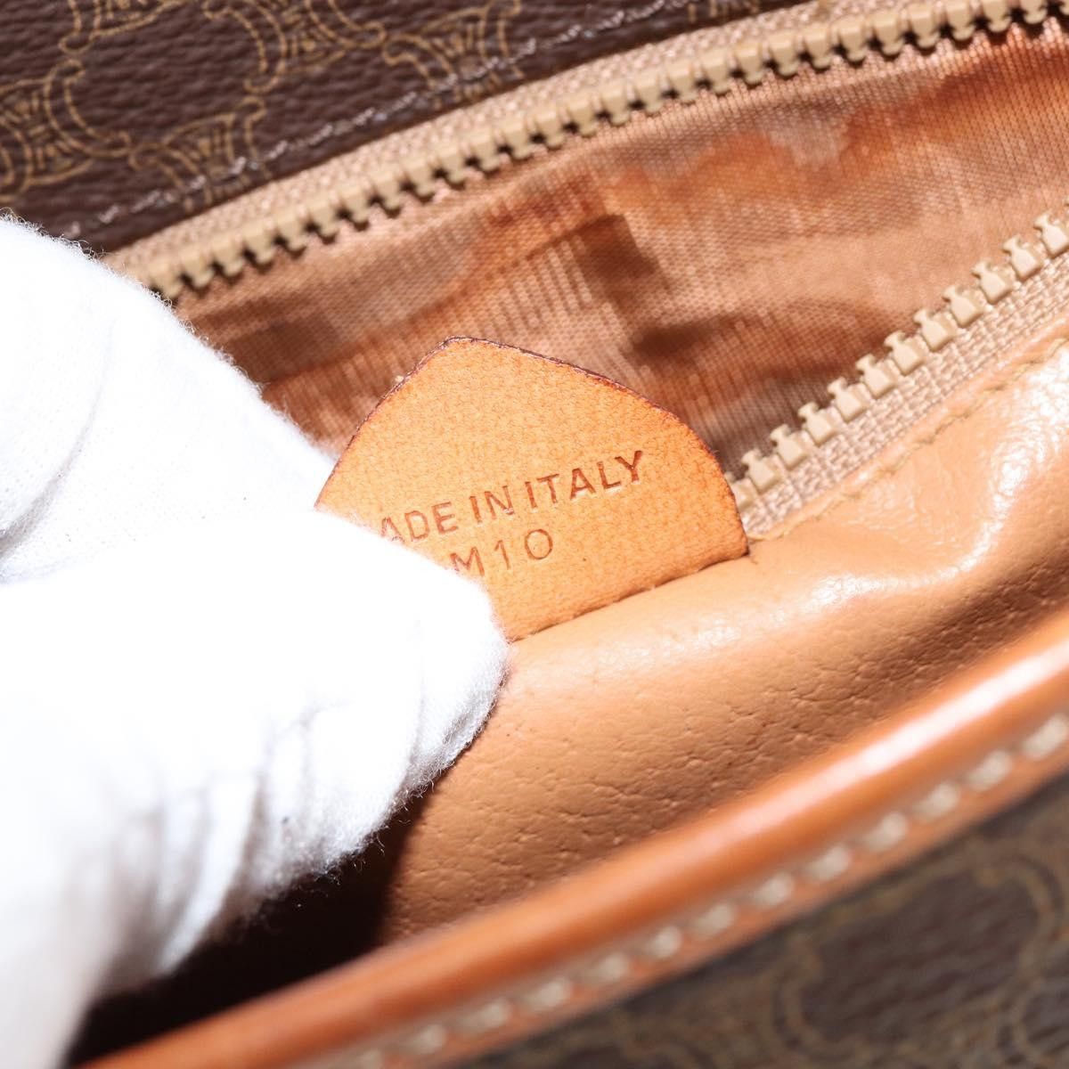 Celine Celine Vintage Macadam Canvas and Leather Size ONE SIZE - 7 Thumbnail