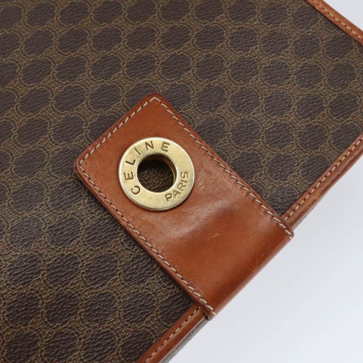 Celine Celine Vintage Macadam Canvas and Leather Size ONE SIZE - 13 Thumbnail