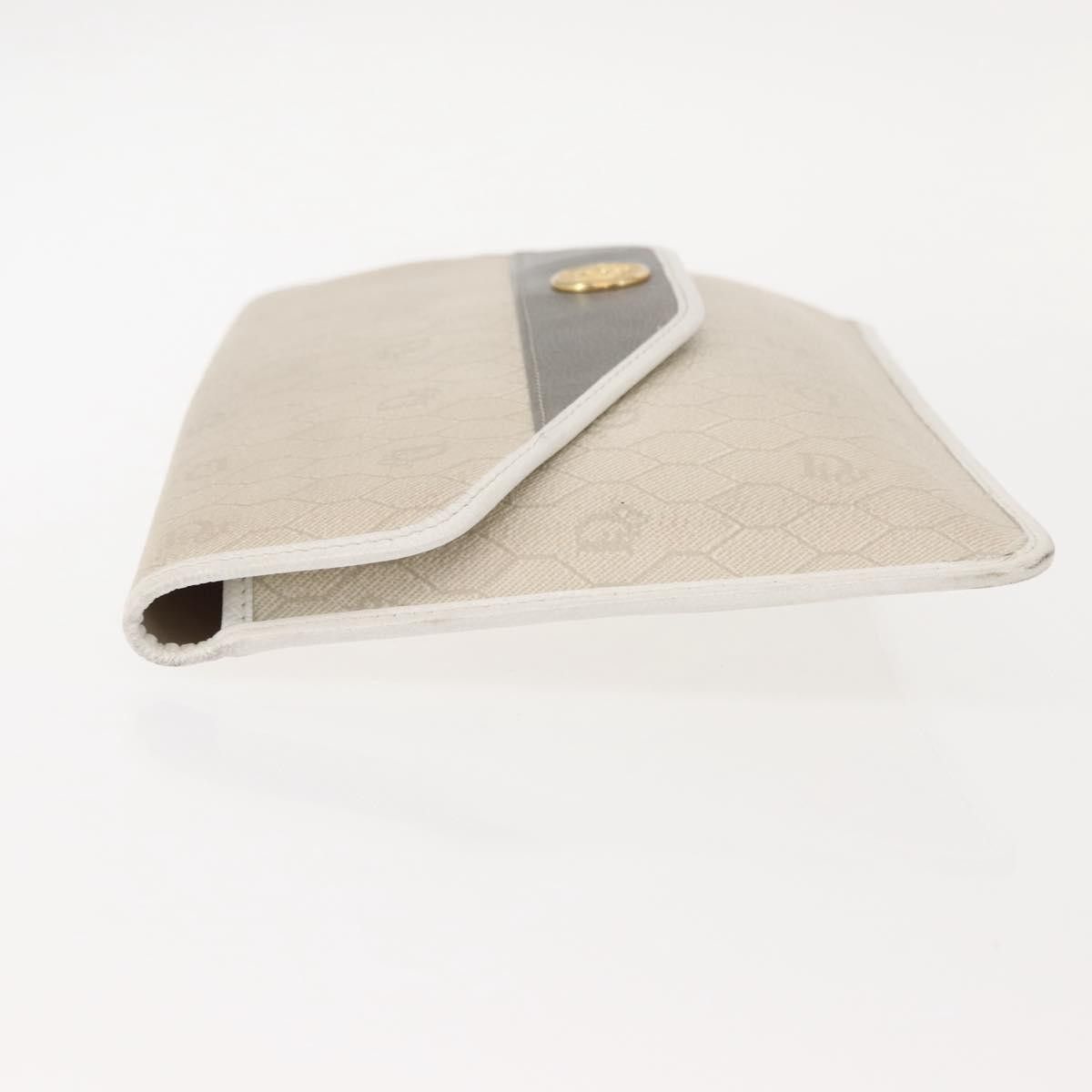 Dior Christian Dior Vintage honeycomb clutch Canvas Size ONE SIZE - 4 Thumbnail