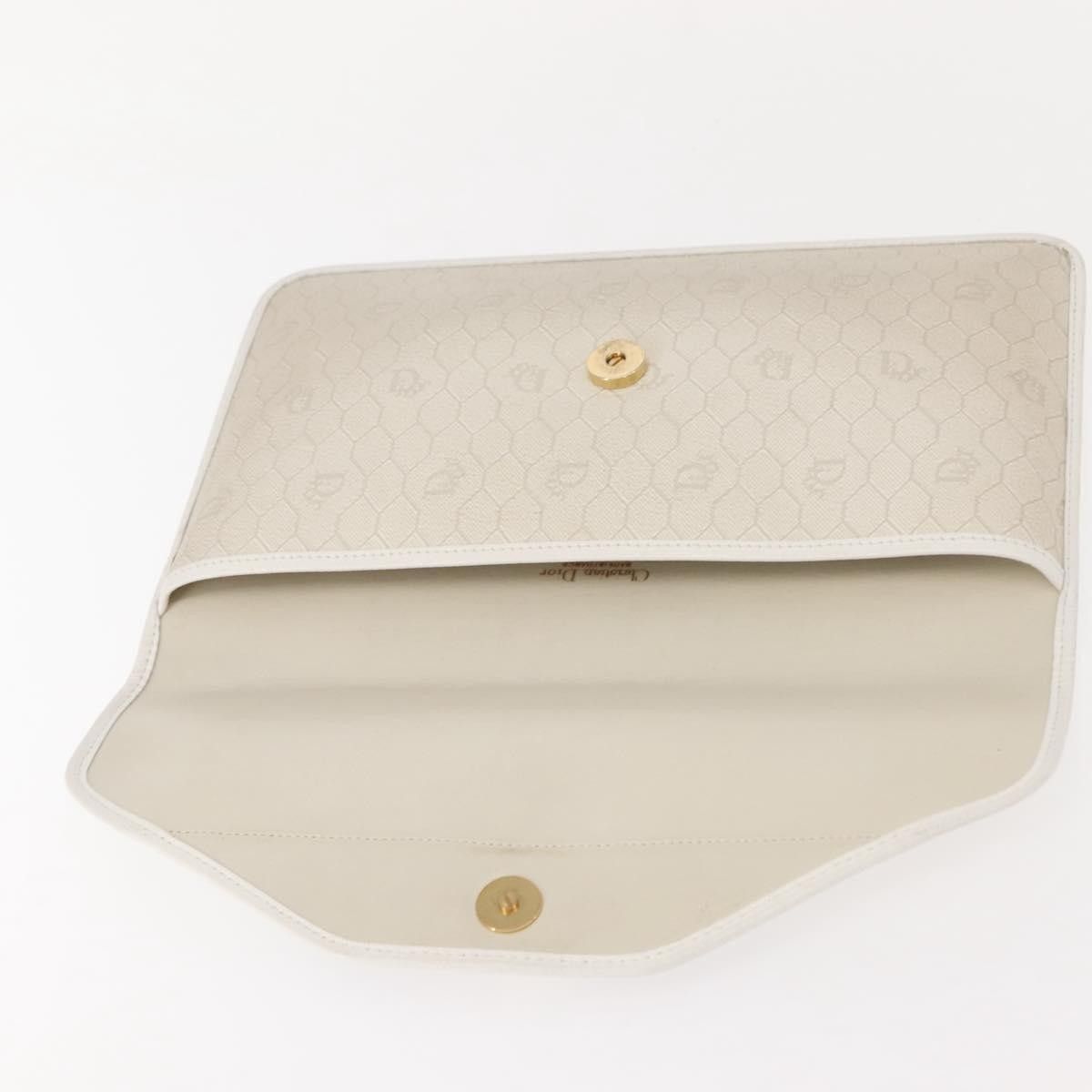 Dior Christian Dior Vintage honeycomb clutch Canvas Size ONE SIZE - 14 Thumbnail
